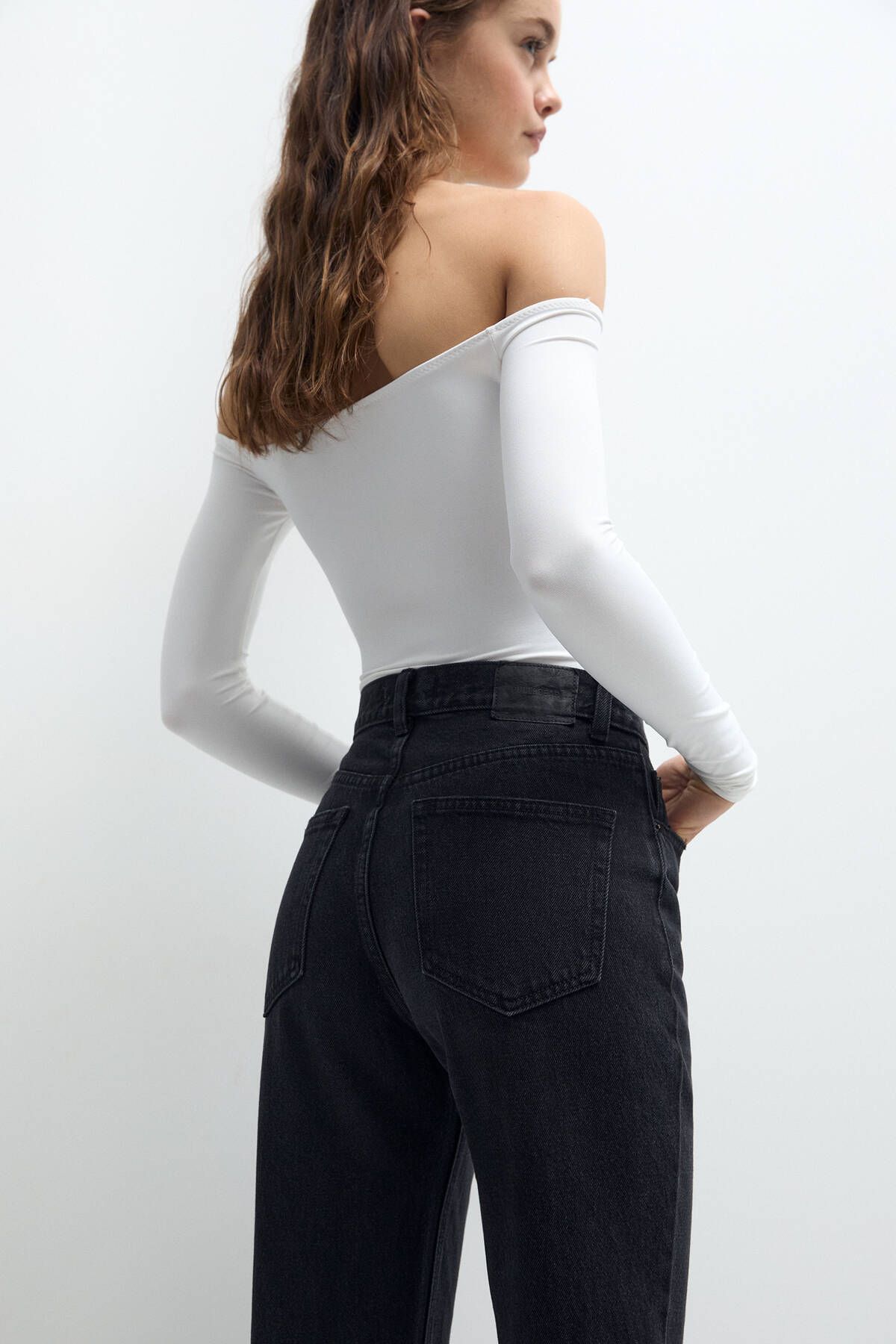 Yüksek bel mom fit jean Yüksek bel mom fit jean