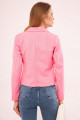 Kadın Pembe Kruvaze Yaka Gabardin Crop Ceket ARM-24Y001010 Kadın Pembe Kruvaze Yaka Gabardin Crop Ceket ARM-24Y001010