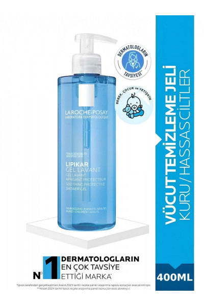 Lipikar Temizleme Jeli 400ml Lipikar Temizleme Jeli 400ml