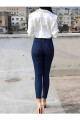 Kadın Süper Skinny Fit Esnek Likralı Denim Jean Kot Pantolon