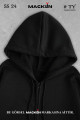 Unisex Kapüşonlu Basic Fermuarlı Sweatshirt Unisex Kapüşonlu Basic Fermuarlı Sweatshirt