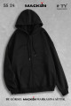 Unisex Kapüşonlu Basic Fermuarlı Sweatshirt Unisex Kapüşonlu Basic Fermuarlı Sweatshirt