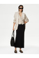 Relaxed Fit Keten Blazer Ceket Relaxed Fit Keten Blazer Ceket