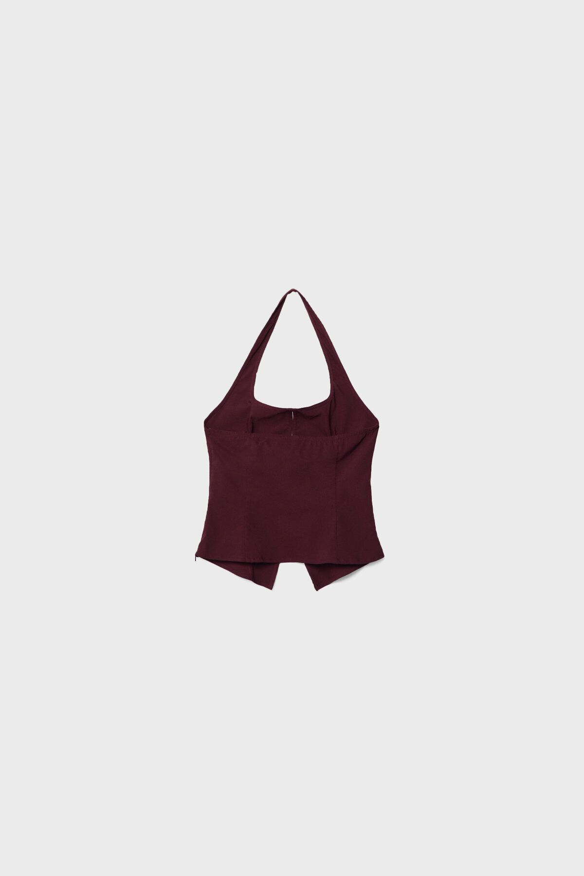 Pencere detaylı halter top Pencere detaylı halter top