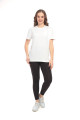 Kadın T-Shirt Pamuklu Basic Bisiklet Yaka Örme T-Shirt Relaxed Kadın T-Shirt Pamuklu Basic Bisiklet Yaka Örme T-Shirt Relaxed