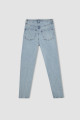 Lina Mom Fit Yırtık Detaylı Yüksek Bel Bilek Boy Jean Yıkamalı Pantolon C8611AX24HS Lina Mom Fit Yırtık Detaylı Yüksek Bel Bilek Boy Jean Yıkamalı Pantolon C8611AX24HS