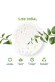 [50 Adet] Sıkıştırılmış Yüz Temizleme Süngeri, 100% Naturel Selüloz Kozmetik Spa Sünger