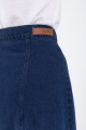 Maxi Indigo Kot Etek Maxi Indigo Kot Etek