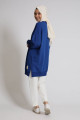 Puane Loreen 30644 2 Iplik Sax Mavi Tunik Aly's Butik