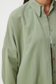 Oversize Basic Gömlek Haki Ldd0003 Oversize Basic Gömlek Haki Ldd0003