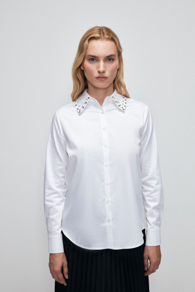 Taş Detaylı Gömlek