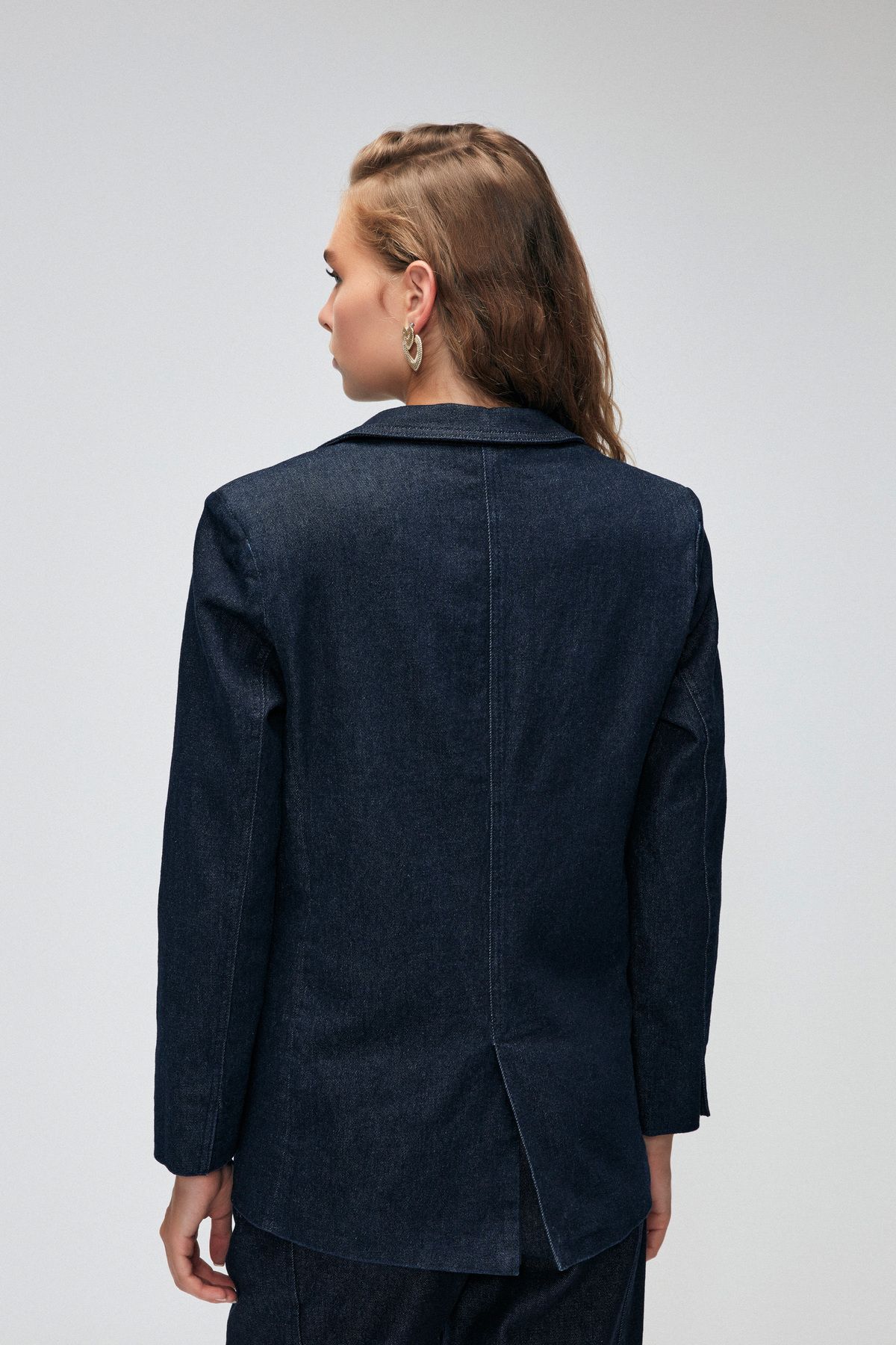 Moda Tutkusu Cepli Denim Ceket