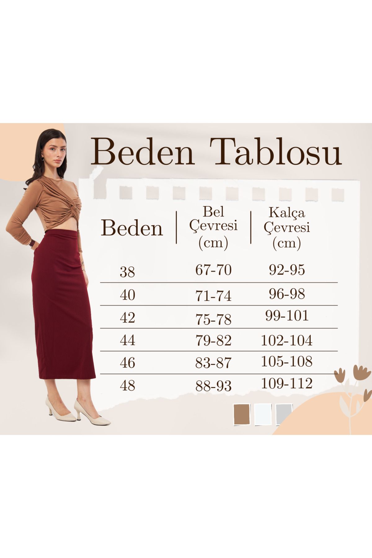 KALEM ETEK, Şık Kalem Etek, Tesettür Etek, İş Eteği, Kadın Hediye, Uzun Etek, Resmi Etek