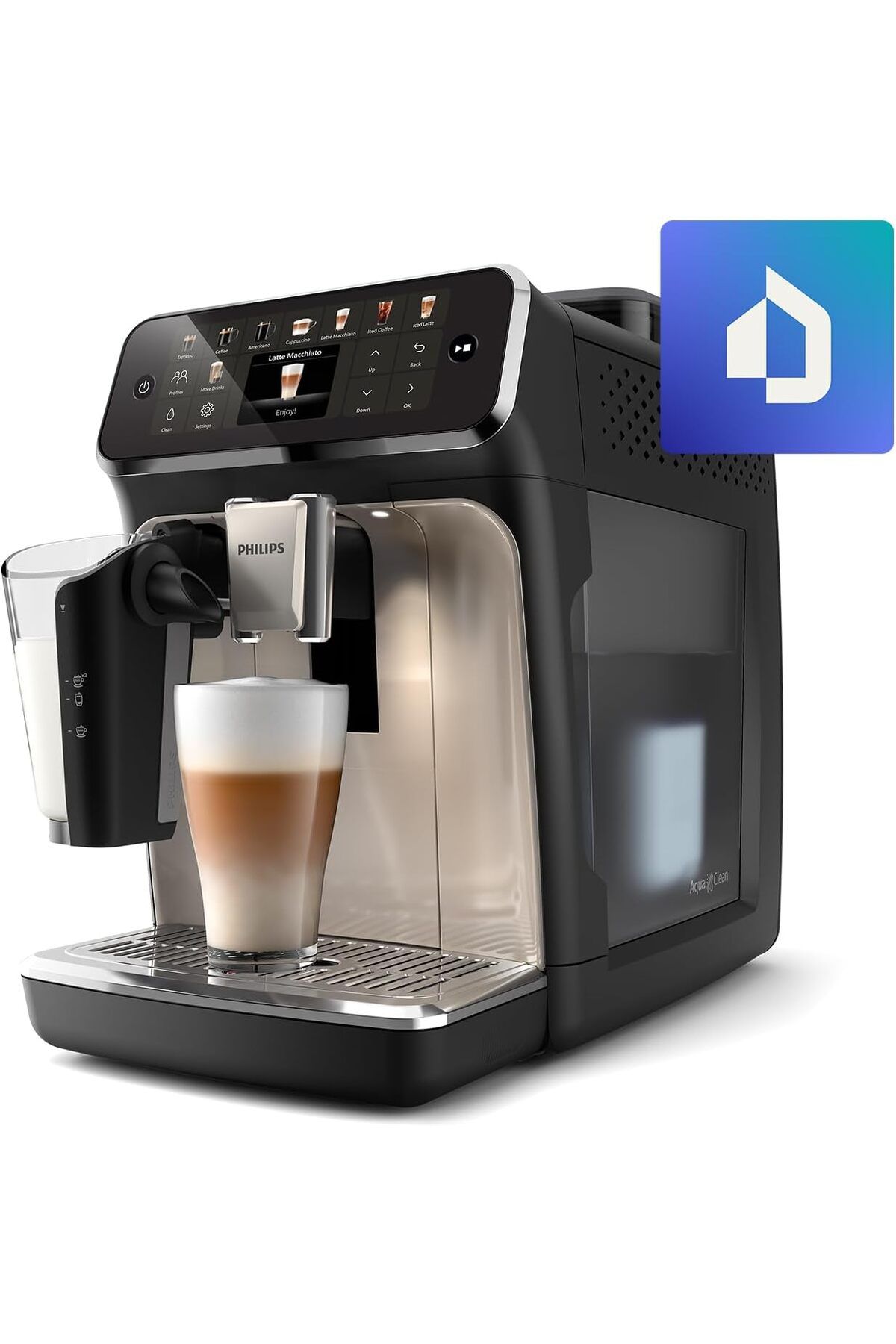 Premium Yeni Seri Tam Otomatik LatteGo Espresso Makinesi, 20 Sıcak ve Soğuk İçecek Seçeneği Premium Yeni Seri Tam Otomatik LatteGo Espresso Makinesi, 20 Sıcak ve Soğuk İçecek Seçeneği