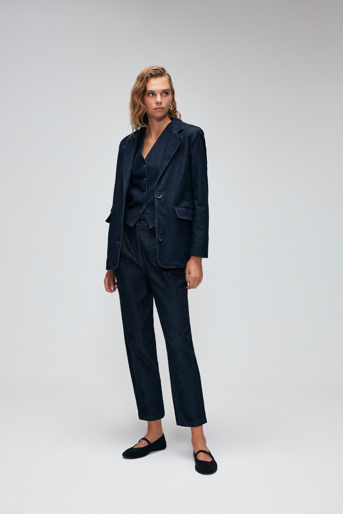 Moda Tutkusu Cepli Denim Ceket
