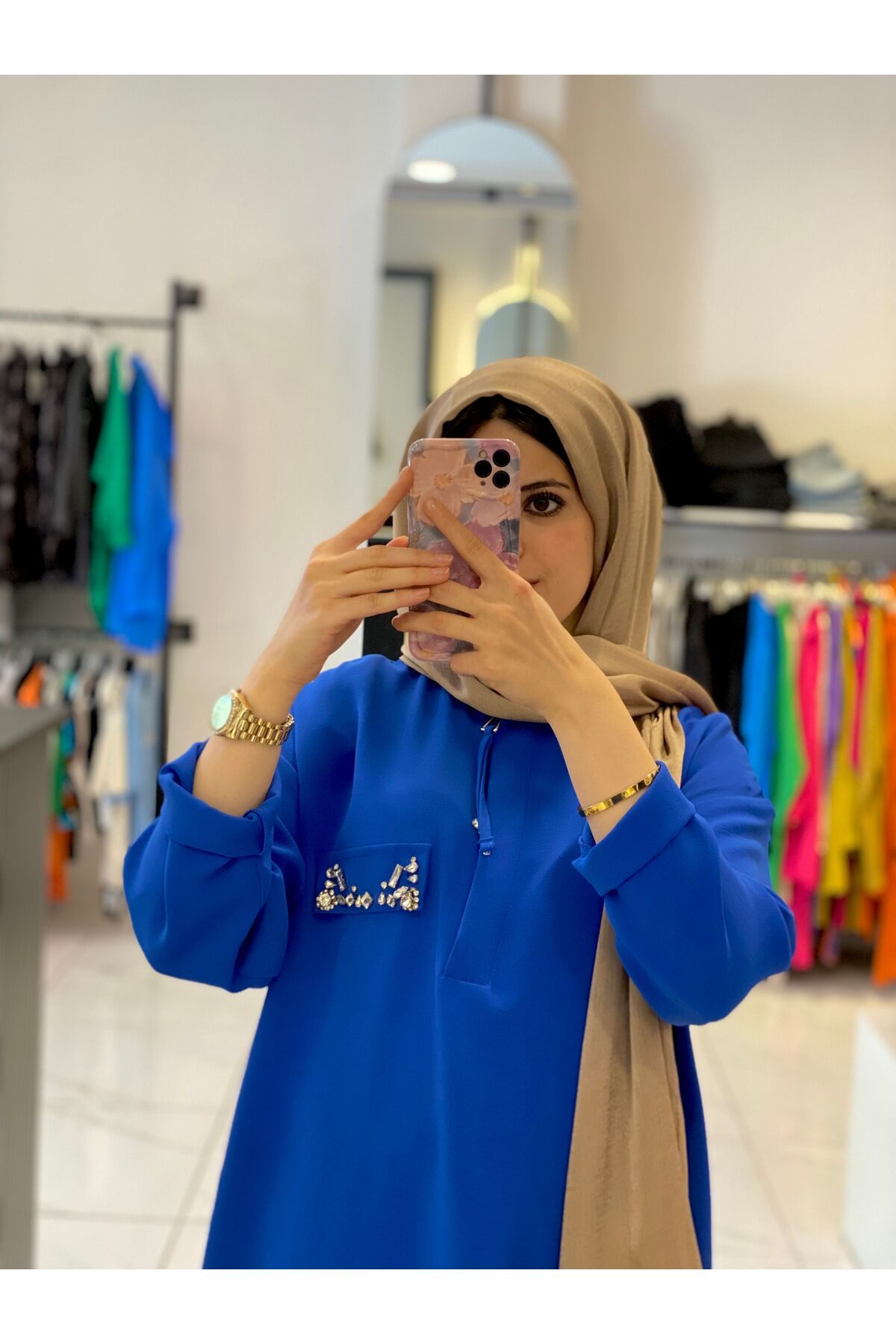 TAŞLI CEP TUNİK TAŞLI CEP TUNİK