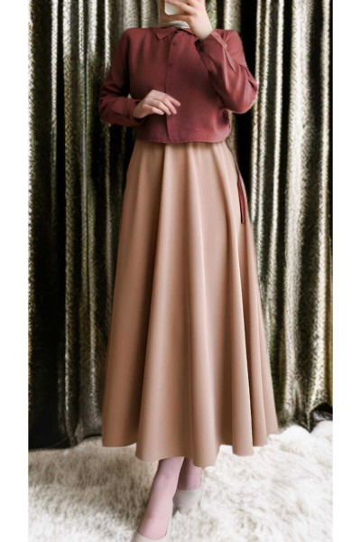 Puf Scuba Vizon Etek Puf Scuba Vizon Etek