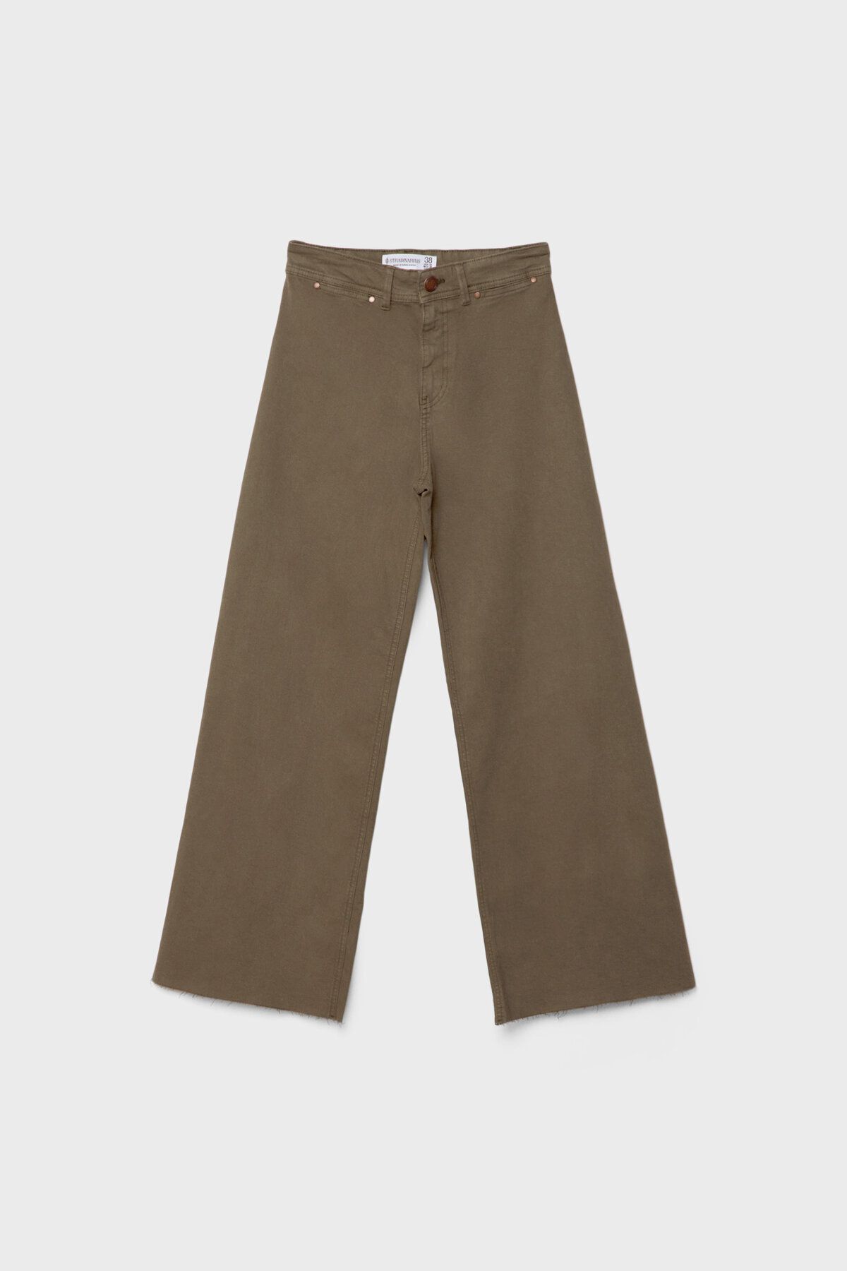 Straight fit minimal pantolon Straight fit minimal pantolon