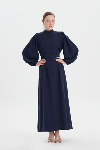 Lacivert Nora Elbise