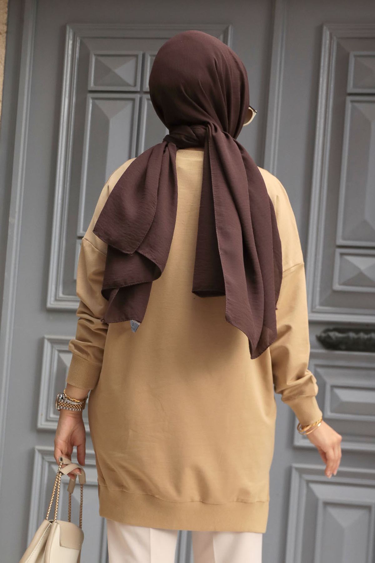 Latte Tesettür Tunik 30644LT Latte Tesettür Tunik 30644LT