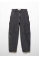 Orta belli slouchy kargo jean pantolon Orta belli slouchy kargo jean pantolon
