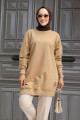 Latte Tesettür Tunik 30644LT Latte Tesettür Tunik 30644LT
