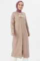 Lazer Kesim Tunik Vizon TFS3546 Lazer Kesim Tunik Vizon TFS3546