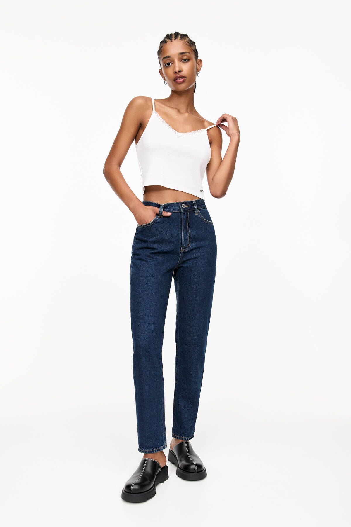 Yüksek bel mom fit jean Yüksek bel mom fit jean
