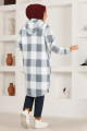Kapüşonlu Tunik HDL5111 Gri Kapüşonlu Tunik HDL5111 Gri