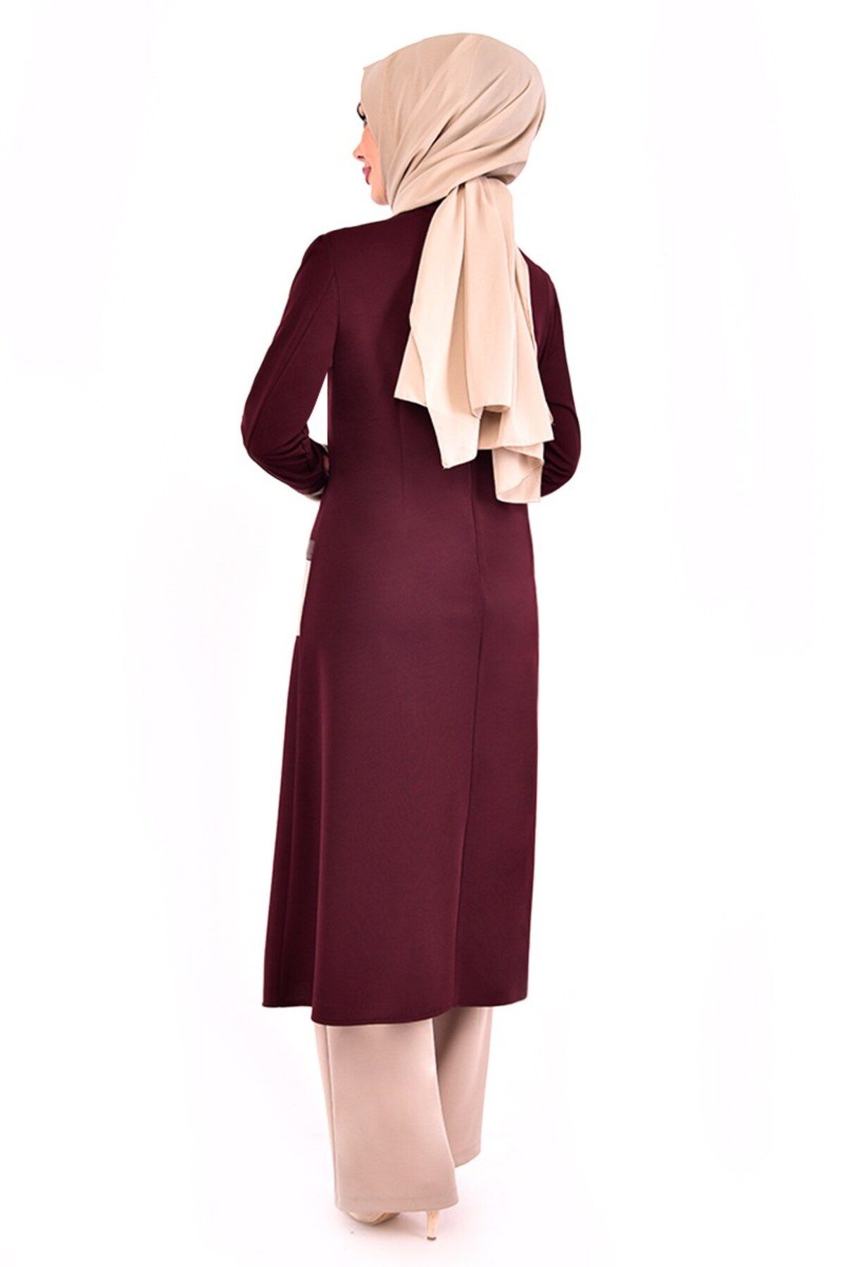 Kolyeli Kombin Bordo Asm2325 Kolyeli Kombin Bordo Asm2325