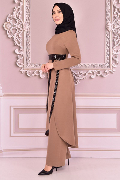 Pullu Kombin Vizon Asm7031