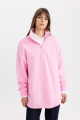 Regular Fit Polo Yaka Baskılı Içi Yumuşak Tüylü Sweatshirt Tunik C5419ax24sp Regular Fit Polo Yaka Baskılı Içi Yumuşak Tüylü Sweatshirt Tunik C5419ax24sp