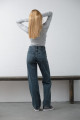 Mavi Yüksek Bel Üste Oturan %100 Pamuk Geniş Paça Flare Jean Kot Kadın Wide Leg Pantolon @sanremo Mavi Yüksek Bel Üste Oturan %100 Pamuk Geniş Paça Flare Jean Kot Kadın Wide Leg Pantolon @sanremo