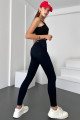 Kadın Süper Skinny Fit Esnek Likralı Yüksek Bel Denim Jean Kot Pantolon YENİJENNİE-BLUE BLACK-K Kadın Süper Skinny Fit Esnek Likralı Yüksek Bel Denim Jean Kot Pantolon YENİJENNİE-BLUE BLACK-K