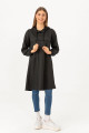 Kapüşonlu Tunik Siyah TFS3515 Kapüşonlu Tunik Siyah TFS3515