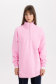 Regular Fit Polo Yaka Baskılı Içi Yumuşak Tüylü Sweatshirt Tunik C5419ax24sp Regular Fit Polo Yaka Baskılı Içi Yumuşak Tüylü Sweatshirt Tunik C5419ax24sp
