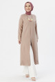 Lazer Kesim Tunik Vizon TFS3546 Lazer Kesim Tunik Vizon TFS3546