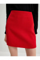 Mini Tüvit A Kesim Etek Slim Fit Mini Tüvit A Kesim Etek Slim Fit