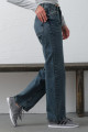 Mavi Yüksek Bel Üste Oturan %100 Pamuk Geniş Paça Flare Jean Kot Kadın Wide Leg Pantolon @sanremo Mavi Yüksek Bel Üste Oturan %100 Pamuk Geniş Paça Flare Jean Kot Kadın Wide Leg Pantolon @sanremo