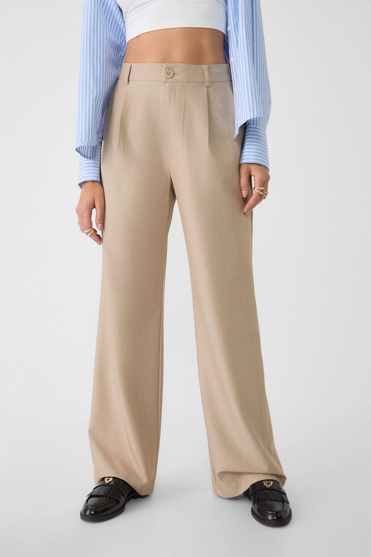 Klasik straight fit pantolon Klasik straight fit pantolon