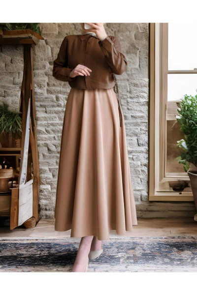 Puf Scuba Vizon Etek Puf Scuba Vizon Etek