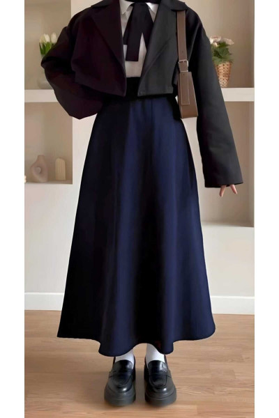 PUF SCUBA KLOŞ ETEK PUF SCUBA KLOŞ ETEK