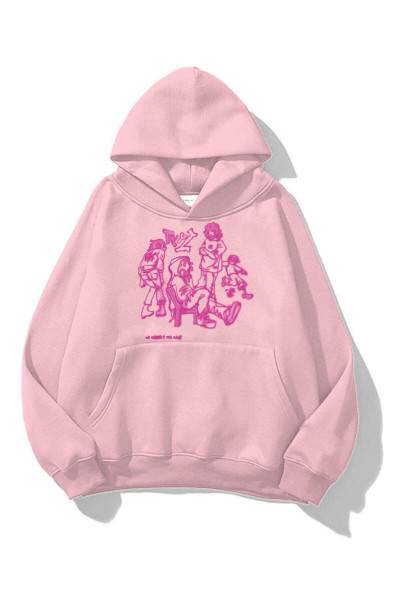 Unisex Tyyz Sweatshirt Pembe Unisex Tyyz Sweatshirt Pembe