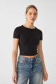 Kısa Kollu Crop T-shirt Kısa Kollu Crop T-shirt
