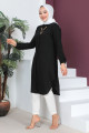 Kolyeli Tunik TSD230512 Siyah Kolyeli Tunik TSD230512 Siyah