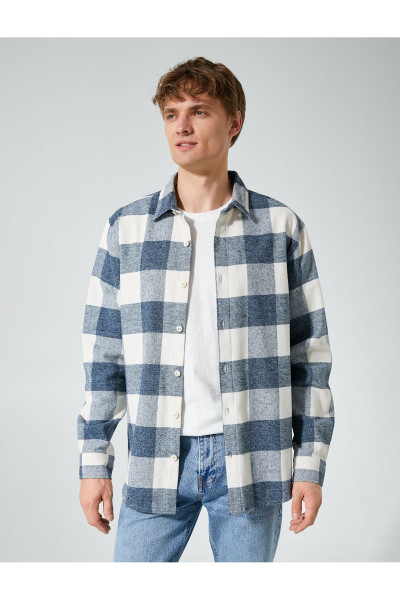 Oduncu Gömleği Klasik Yaka Uzun Kollu Oduncu Gömleği Klasik Yaka Uzun Kollu