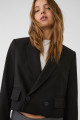 Kumaş crop blazer Kumaş crop blazer