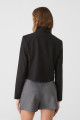 Kumaş crop blazer Kumaş crop blazer
