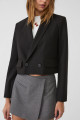 Kumaş crop blazer Kumaş crop blazer