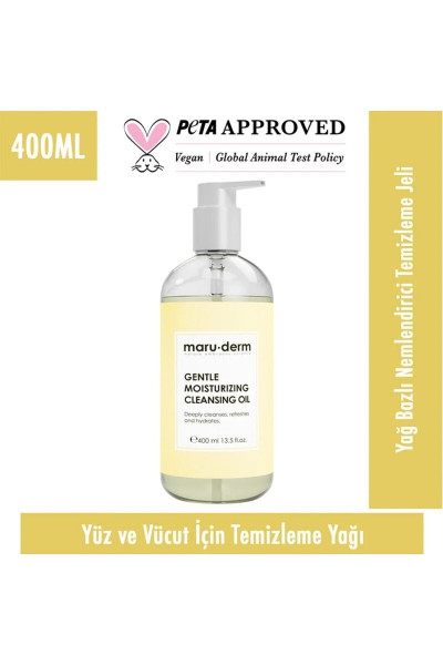 Yağ Bazlı Yüz ve Vücut Temizleme Yağı 400 ml Yağ Bazlı Yüz ve Vücut Temizleme Yağı 400 ml